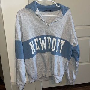 Brandy Melville Quarter Zip